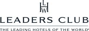 Leaders Club dark logo with the slogan - The Leading Hotels Of The World