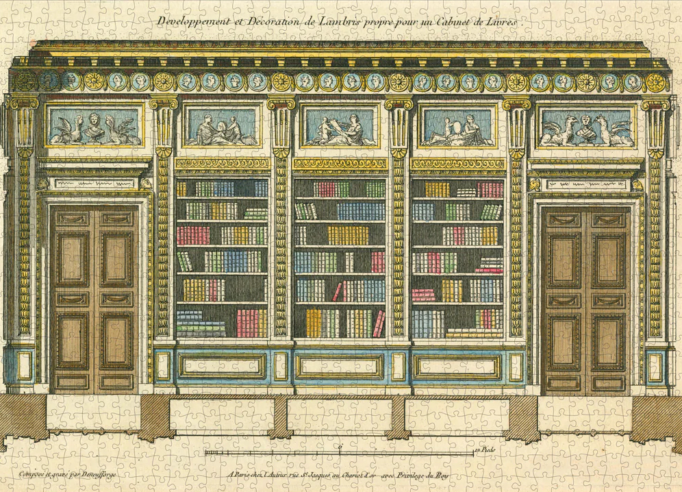 john derrian library puzzle
