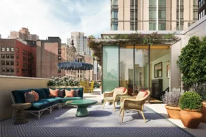 Terrace Rendering_Flaneur Penthouse