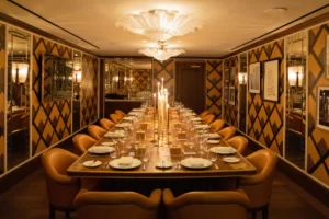 Candlelit Table_Programming Partners Dinner_The Club Room